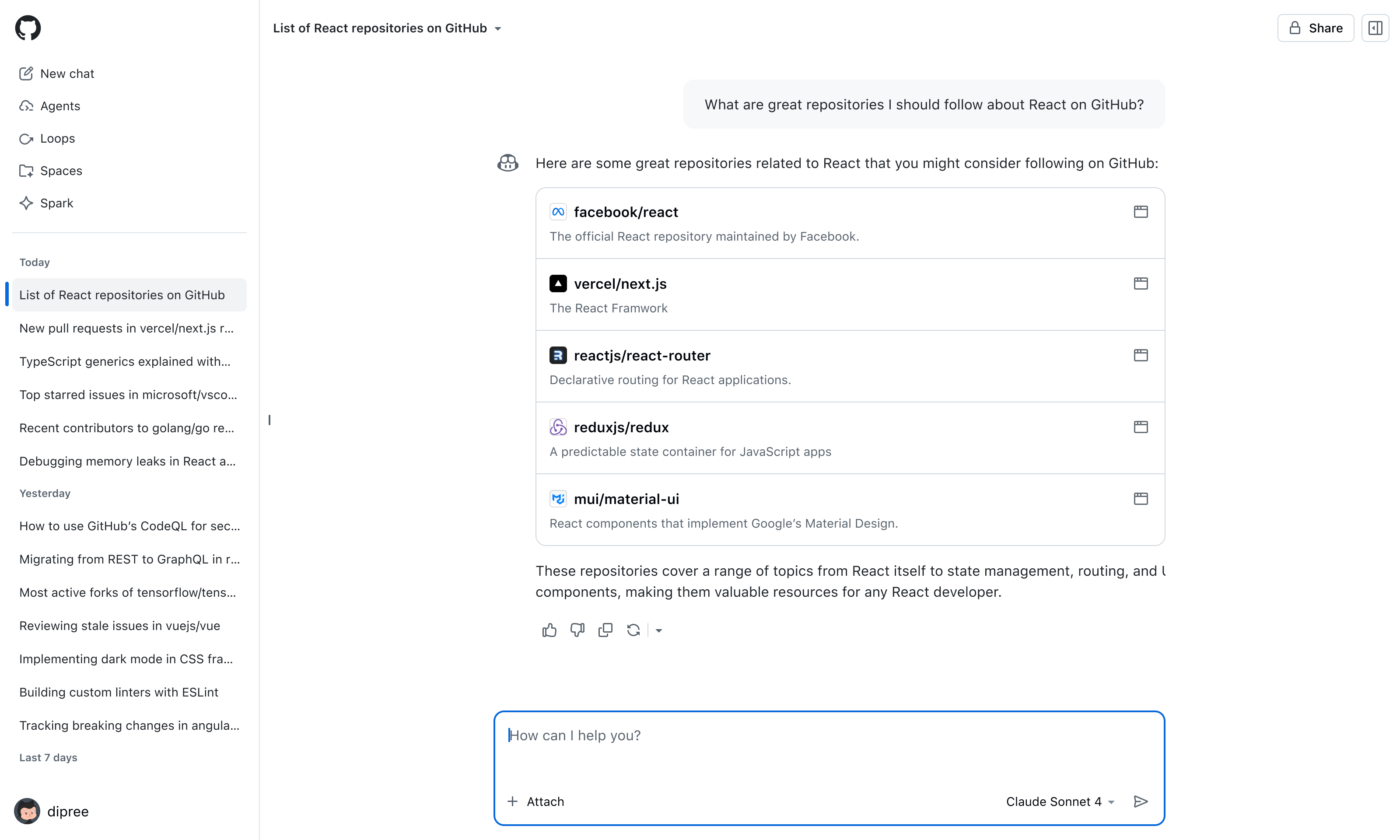 Copilot Chat Interface 2